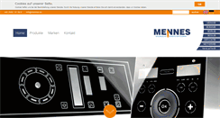 Desktop Screenshot of mennes.de
